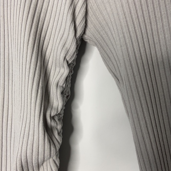 Urban Outfitters Ribbed Long Sleeve Top with Drawstring Sides Detail - Picture 5 of 11